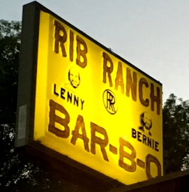 Rib Ranch y sign 2